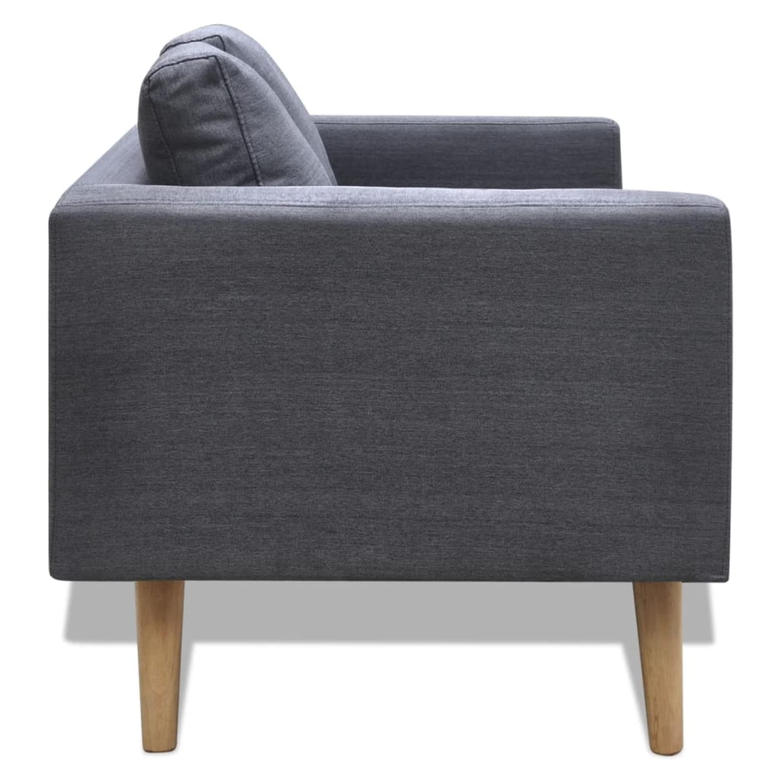ShGaxin Conjunto de sofás de 2 y 3 plazas de Tela Gris Oscuro, Sofas De Salon, Sofa Chaise Longue, Sofa Cama Salon, Muebles Salon