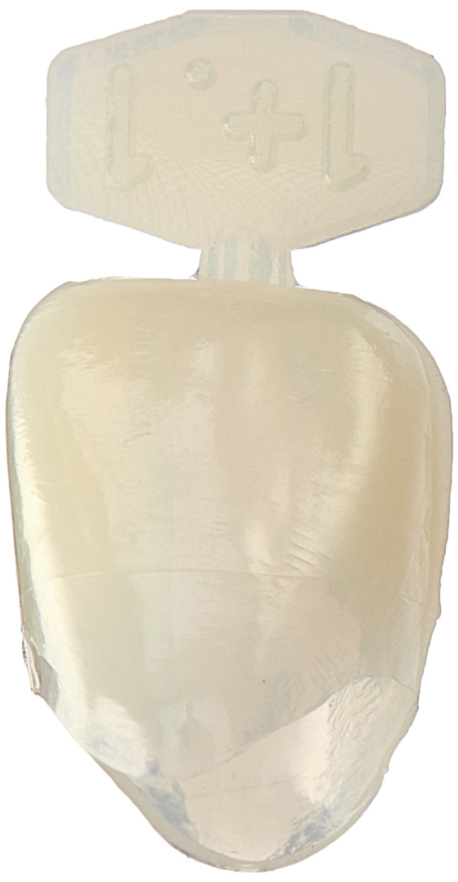 412064 Polymethylmethacrylate Provisional Crowns, Central Upper Right (1 +.1) (Box of 5)