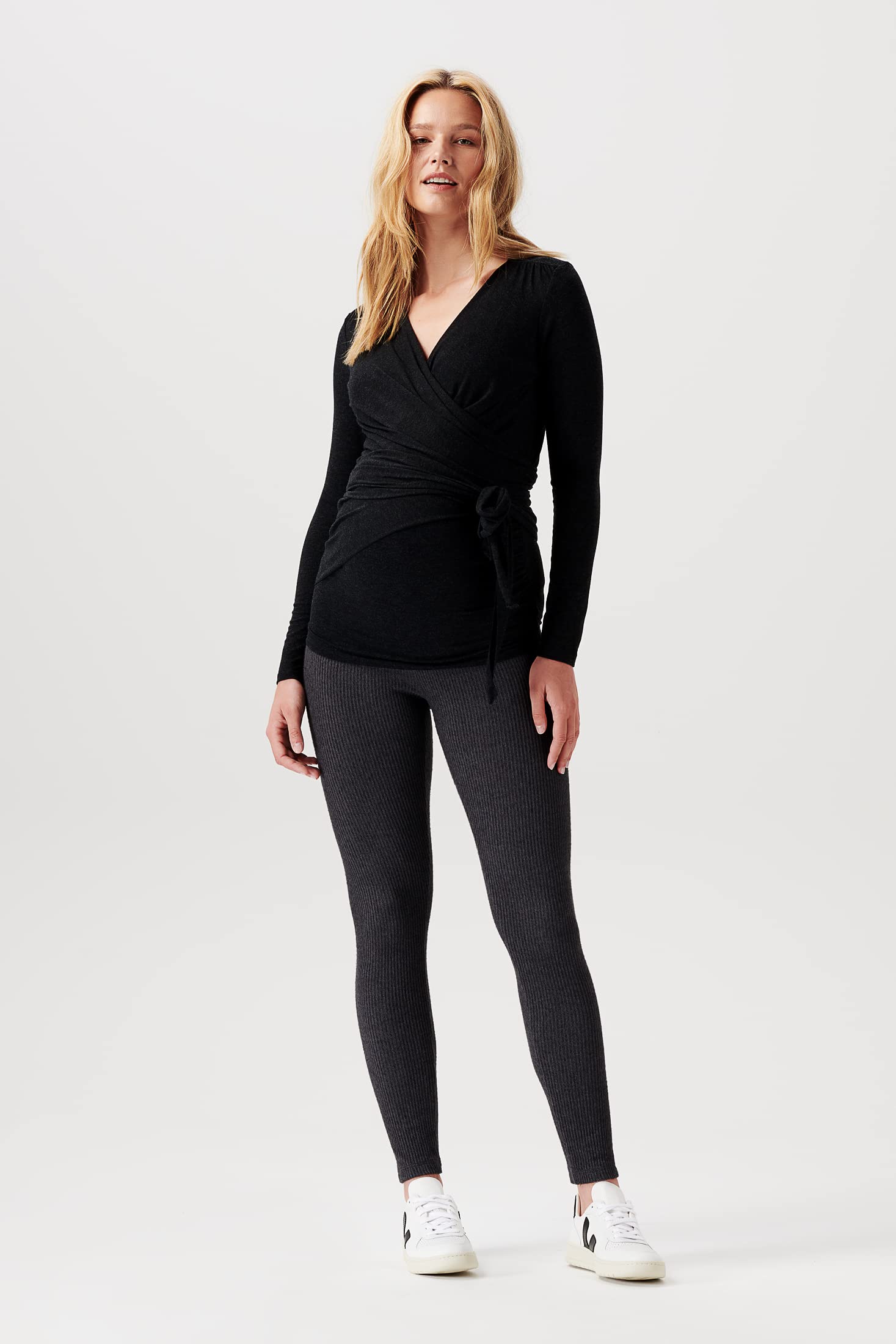 Noppies Top Pisto Nursing Long Sleeve Camiseta para Mujer