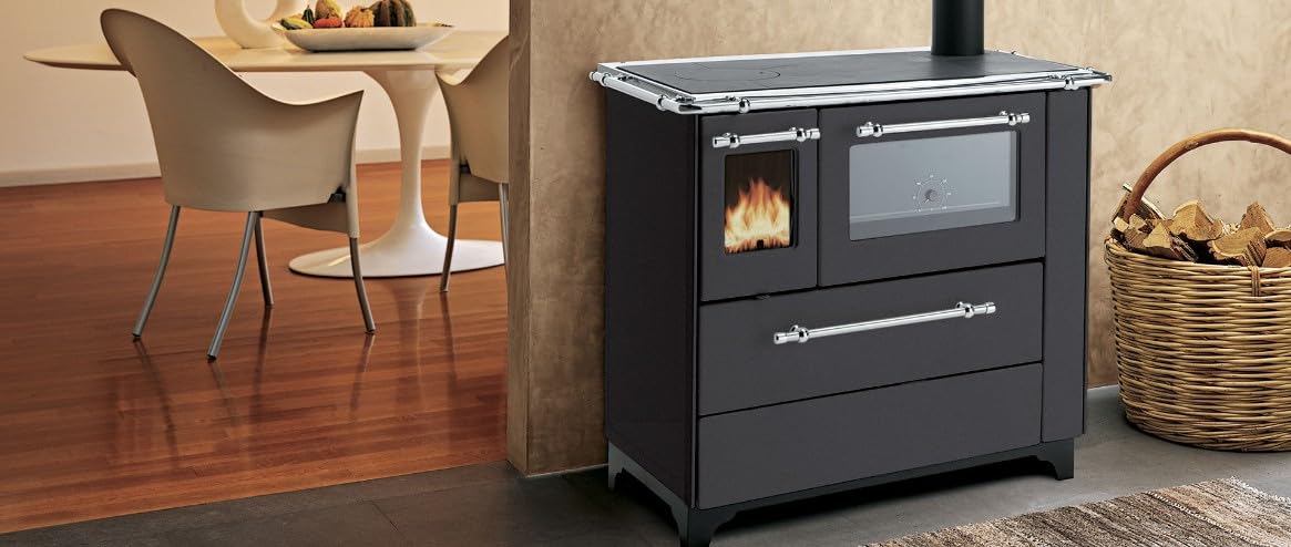 Cucina legna ROYAL by PALAZZETTI modello BETTY 4.5 con forno