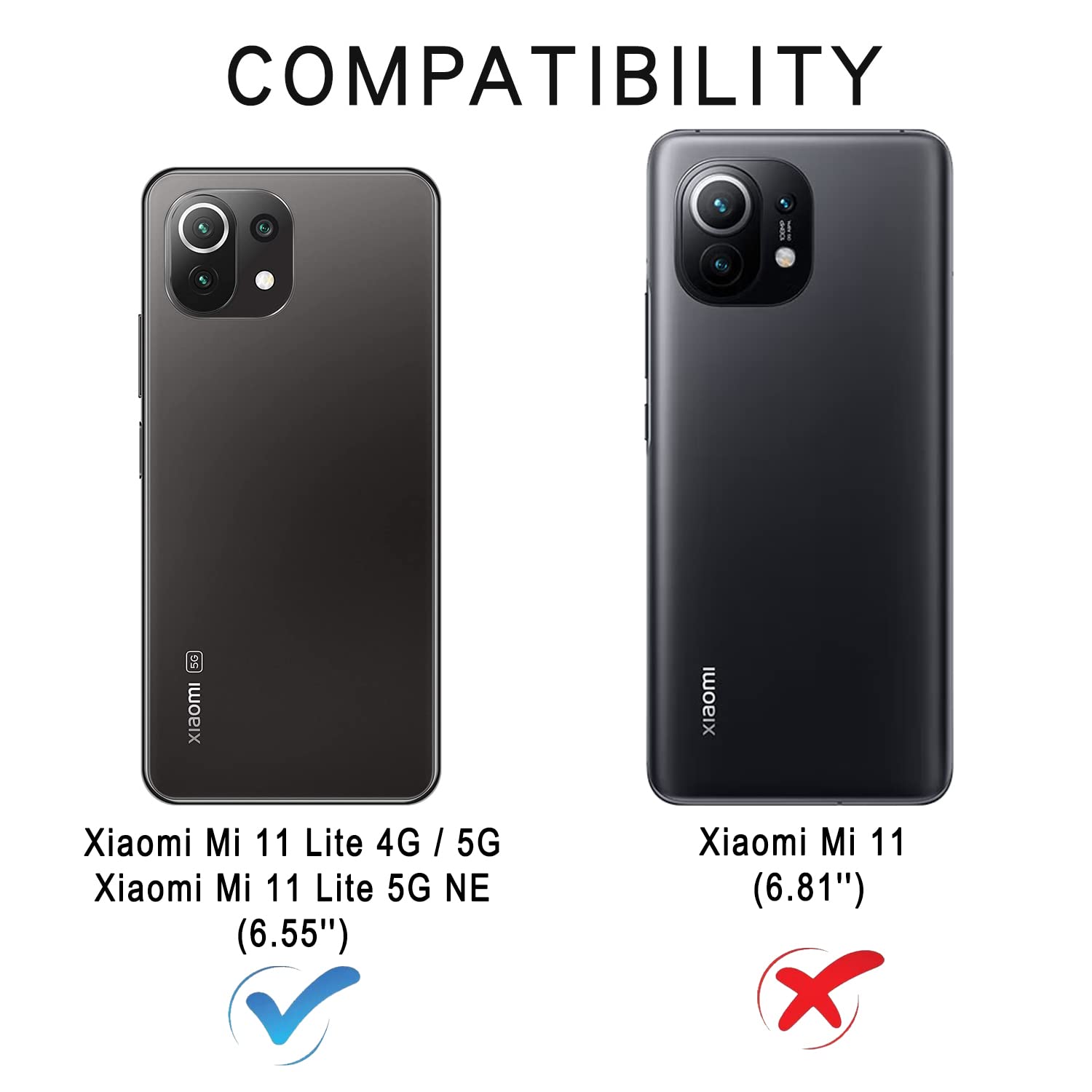 Per Xiaomi Mi 11 Lite 5G / 4G Magnetico Magnetico Crazy Horse Trama Orizzontale Flip Custodia In Pelle Con Supporto E Carte E Portafoglio Marrone