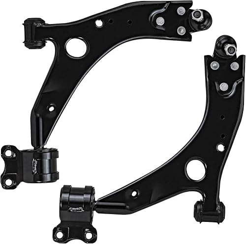 Miniatura 206 de Detroit Axle - Kit de brazos de control delanteros de 8 piezas para Dodge Ram 1500 2006-2008 5-Lug, 2 brazos de control superiores con rótulas, 4