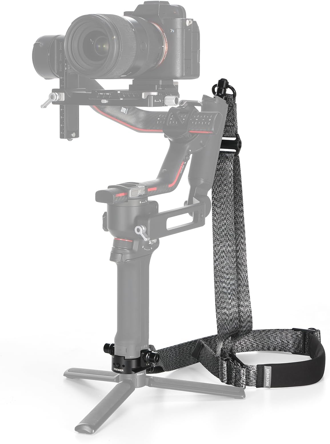 RS3 RS2ジンバルショルダーストラップキット 減重 ソフトパッド/調節可能なストラップ