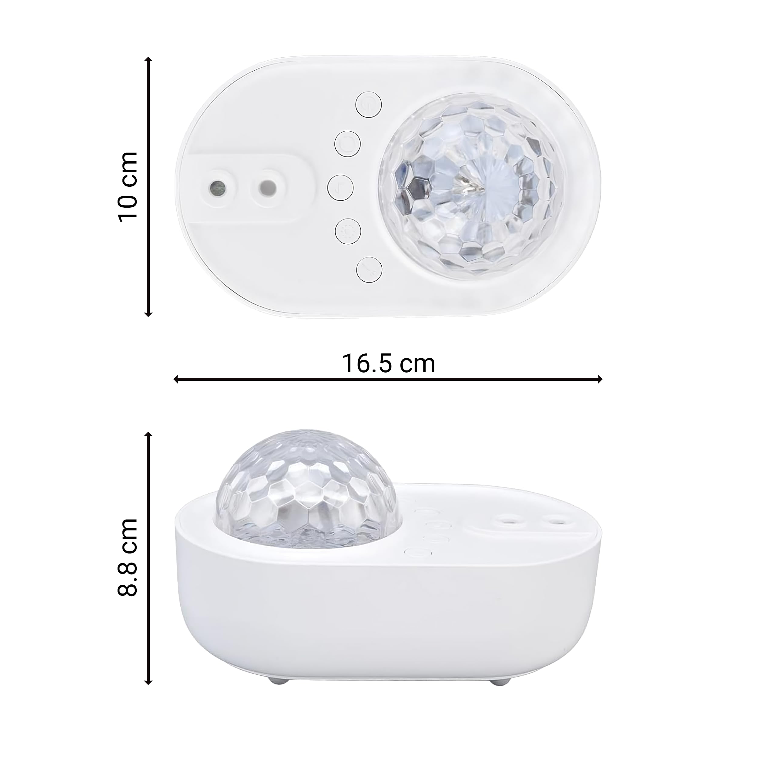 Retoo Proyector de cielo estrellado, luz nocturna con altavoz de música Bluetooth, proyector de luz de estrellas con mando a distancia, Galaxy Planetarium, lámpara de estrella para decoración