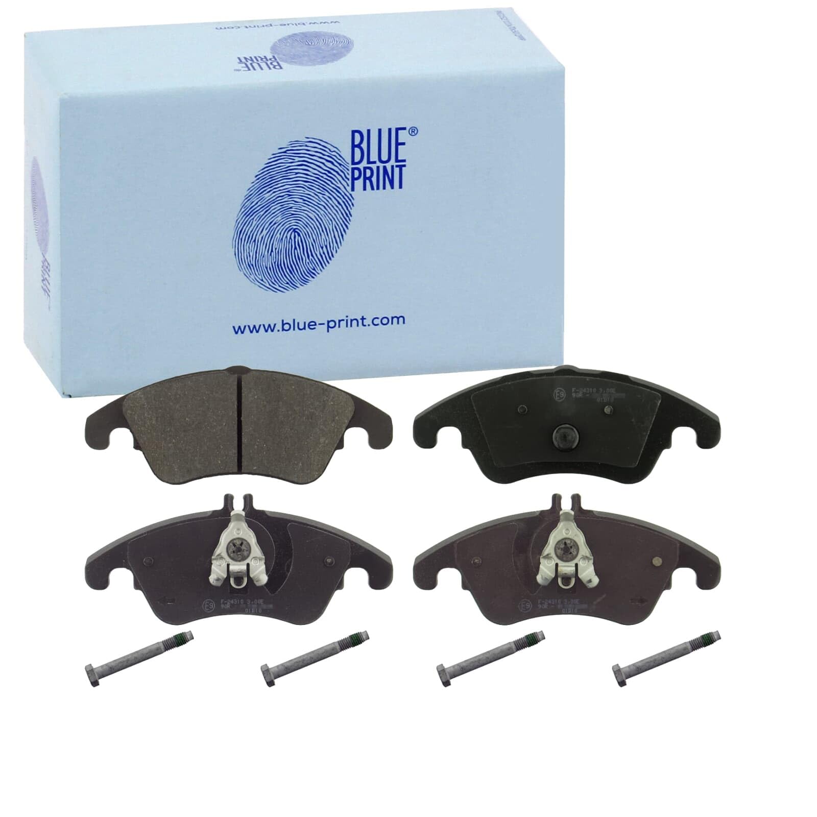 Brake Pads Set fits MERCEDES C350 C204, W204 3.5 Front 2007 on Blue Print New