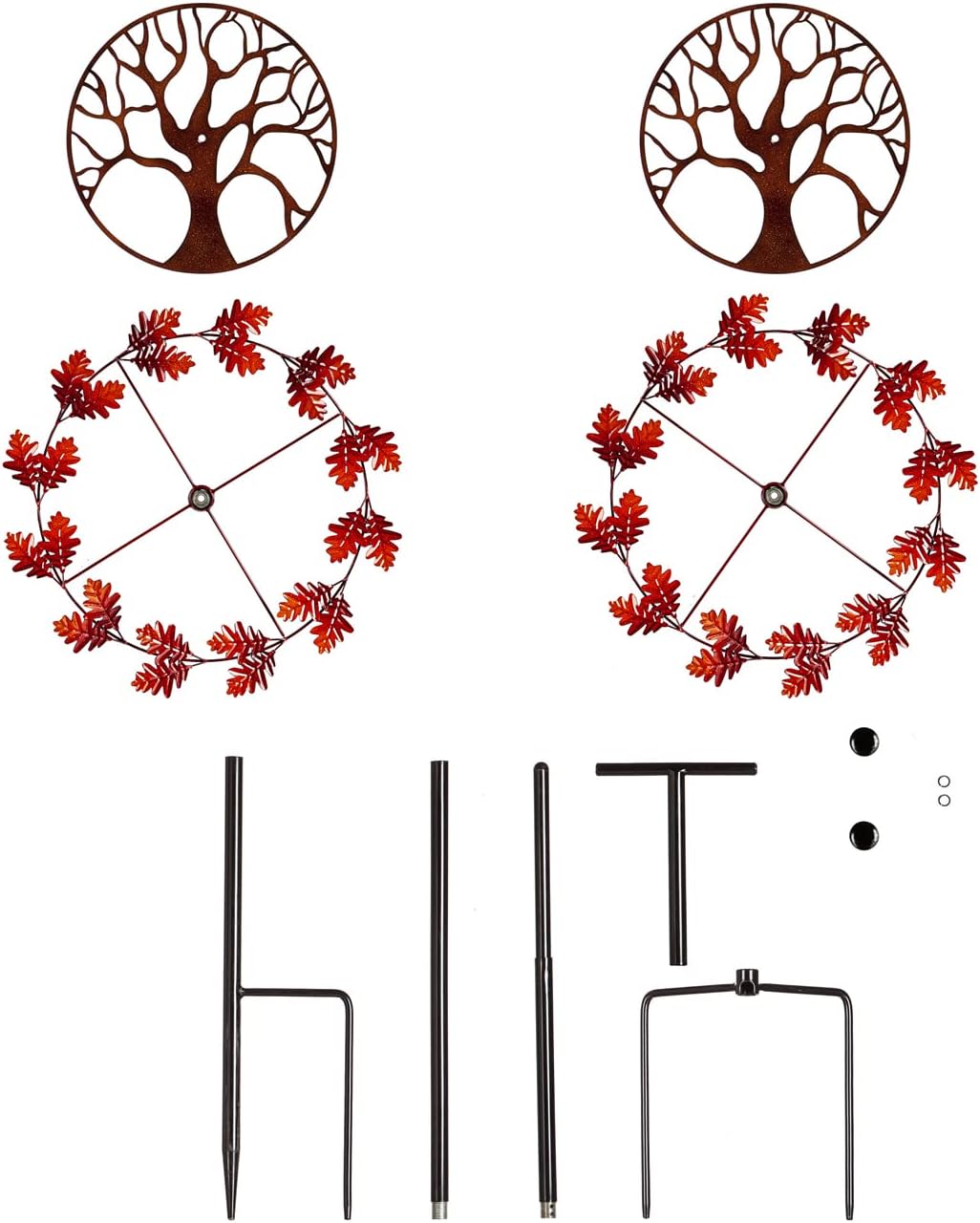 Evergreen 75" Wind Spinner, Maple Tree