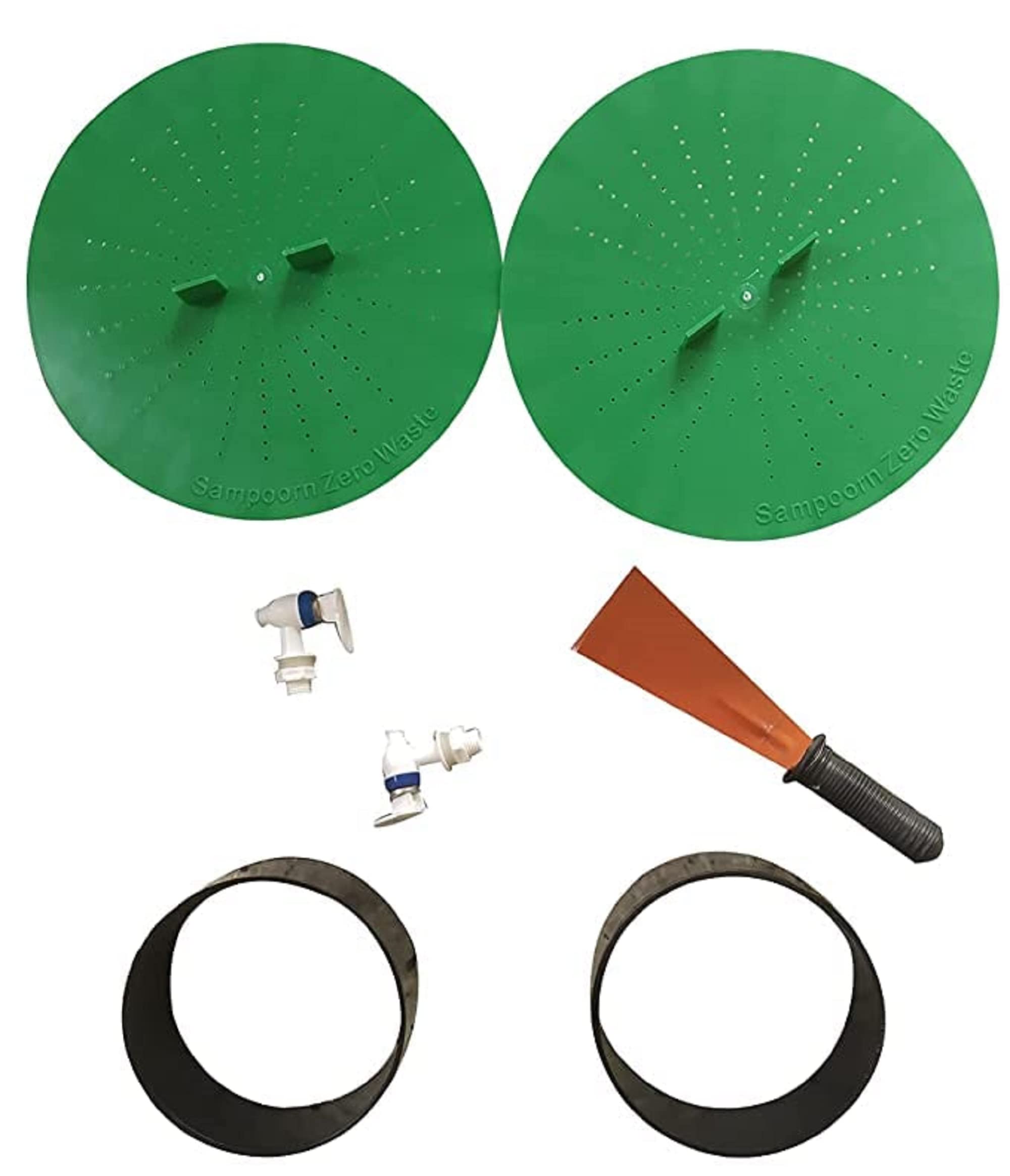 Aerobic Composting Kit - 2 Composters -2