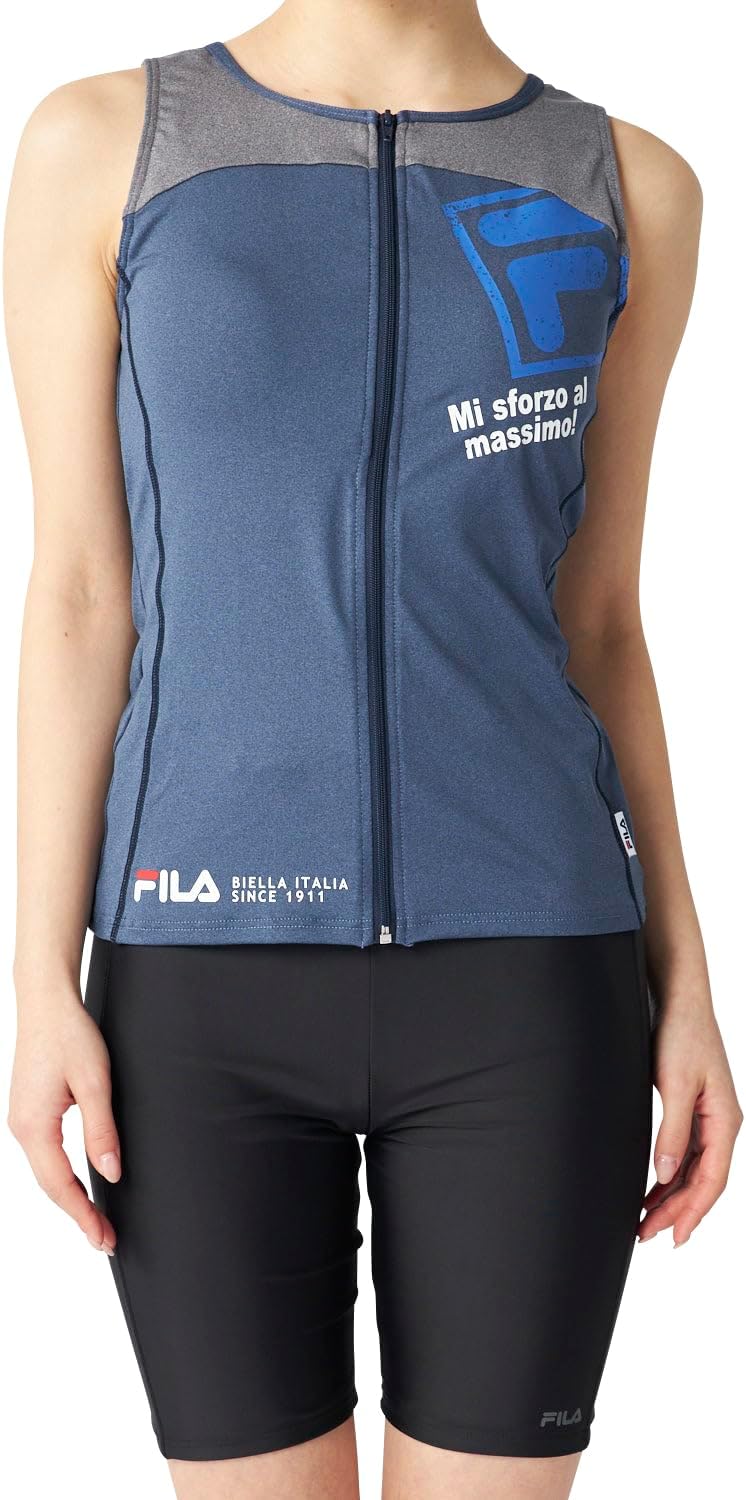 FILA フィットネス水着タンキニ: アクティブな毎日を彩る快適セパレート