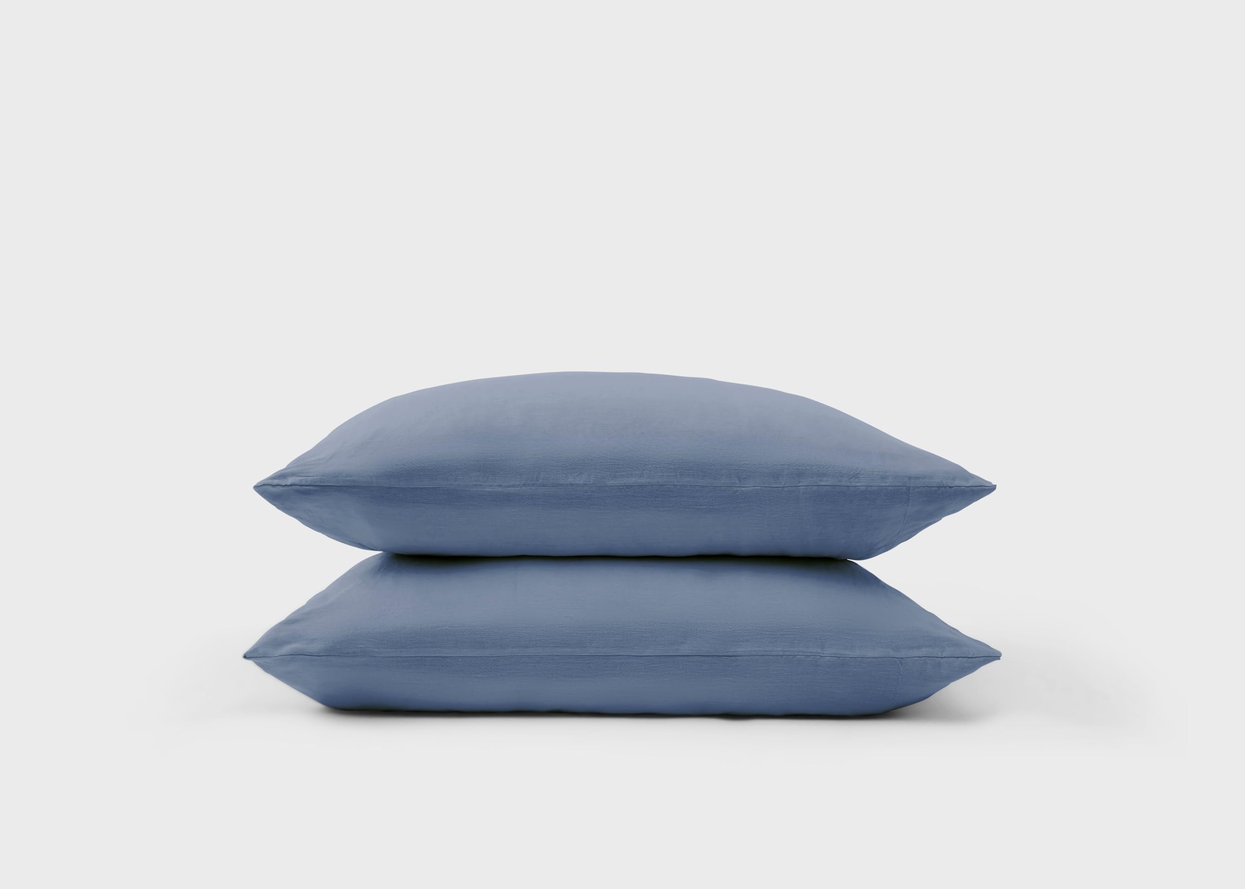 Cool Linen Pillowcase Pair - 50x75cm / Midnight Blue