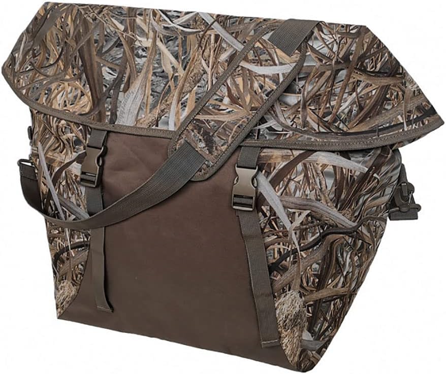 Camouflage Packable Wader Bag with Changing Mat for Fishing or Hunting