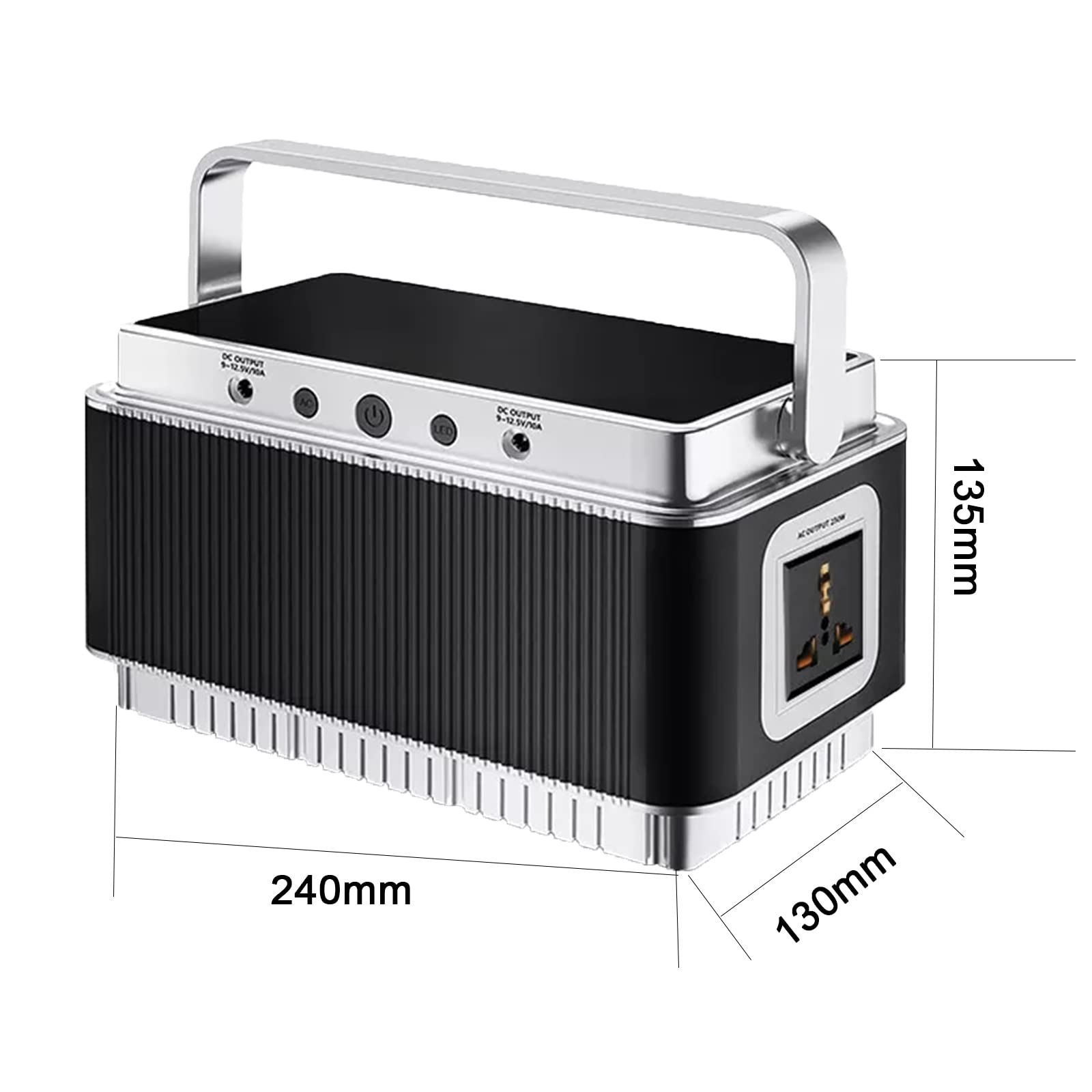 Generadores portátiles para exteriores de 1000 W, 1500 W, potencia máxima de 2000 W, 3000 W, 273 000 mAh, 417 600 mAh, estación de energía portátil Explorer, onda sinusoidal pura, toma de CA de 110