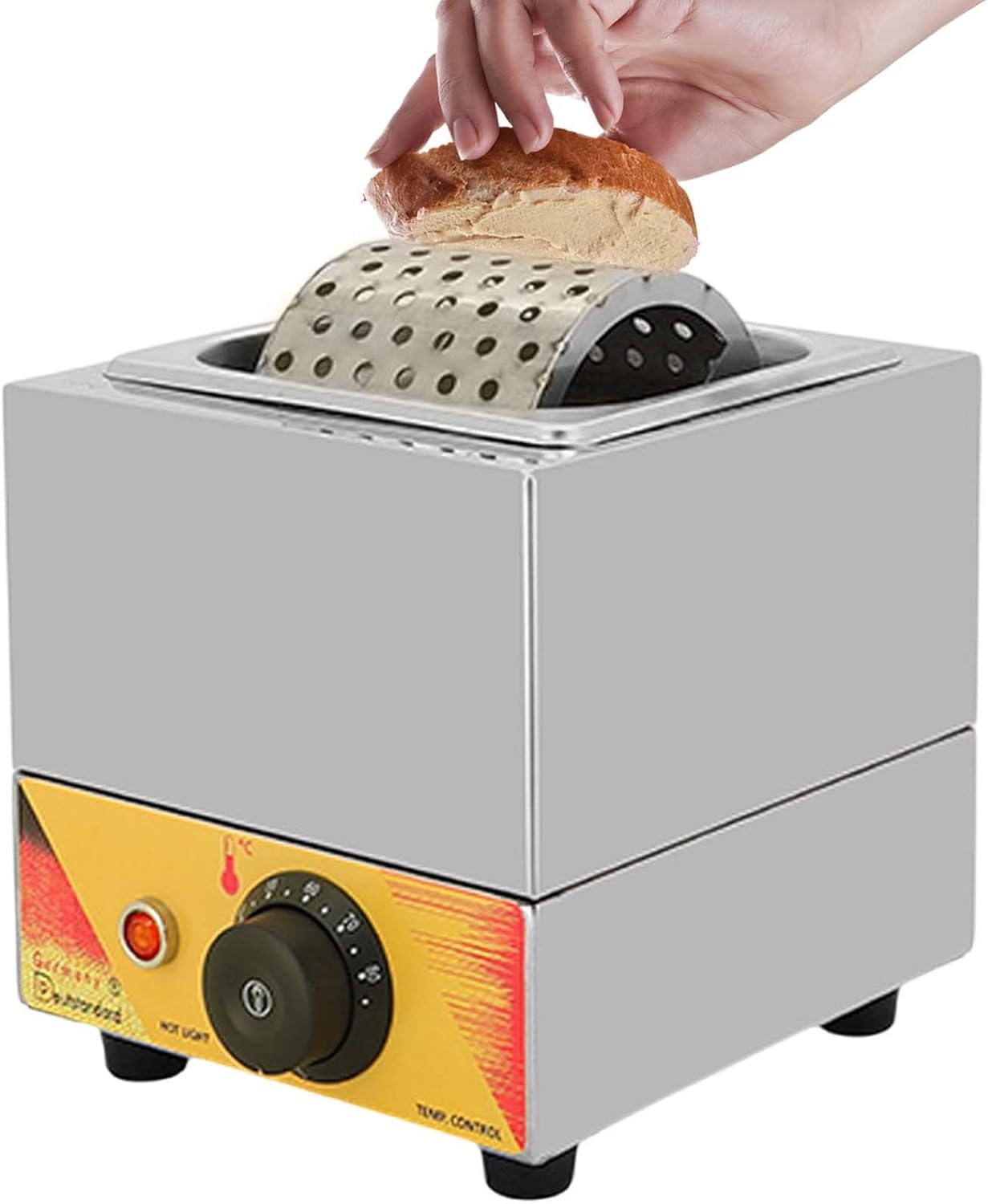 Hand Slide Butter Spreader,Fast Waterless Heating,Square Butter Softening Machine,30-80°C Adjustable,For Fry/Grill Food Preparation