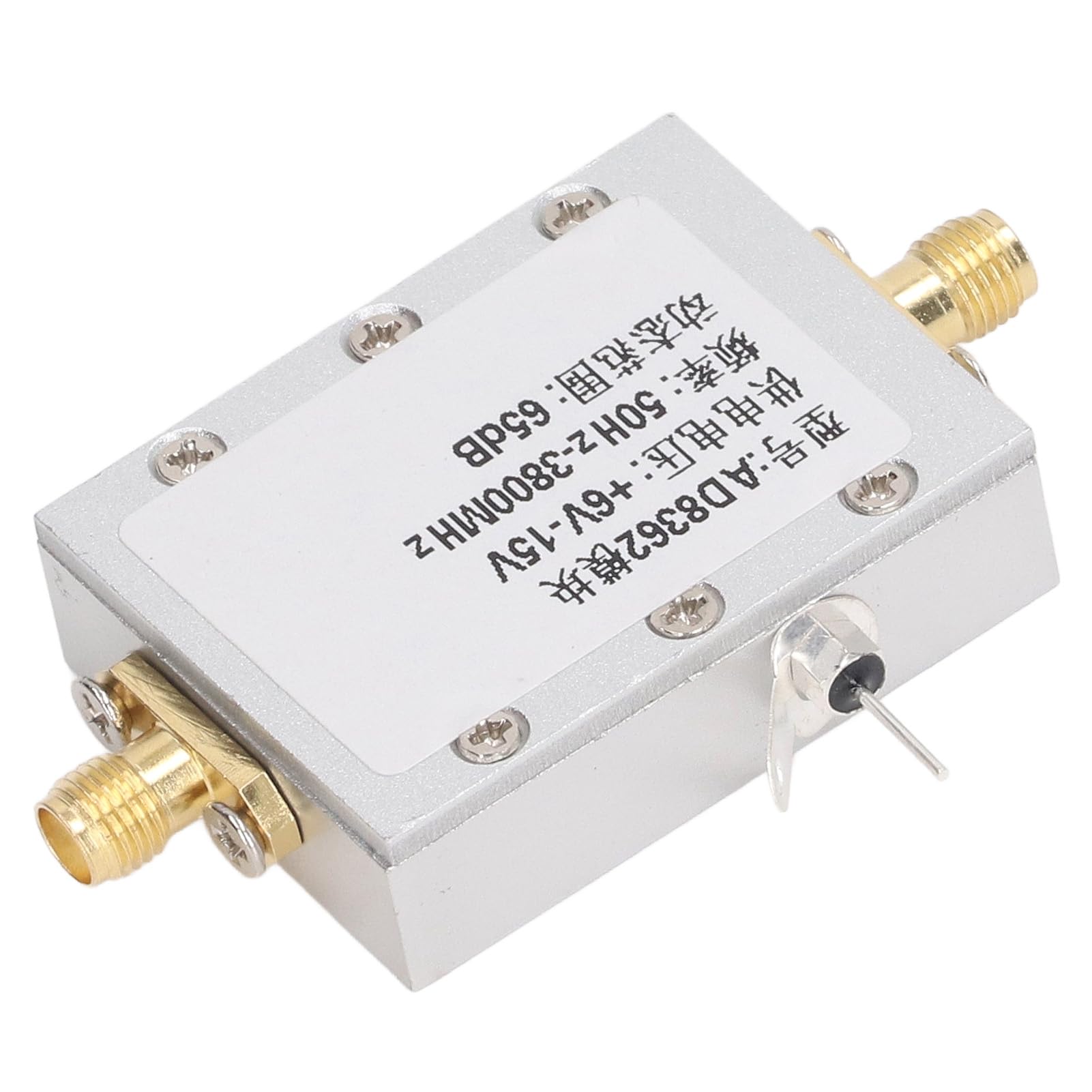 KIMISS Detektor Miernika Mocy Sygnału RF - Dokładny AD8362 do Pomiaru Częstotliwości RF od -75 DBm do 16 DBm
