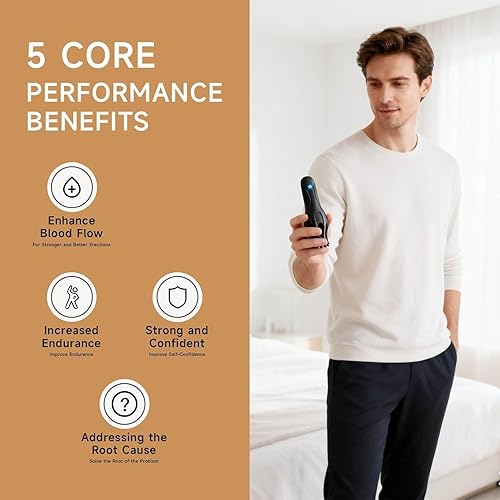 Miniatura 9 de Wave Therapy Pro, 2026 Nuevo modelo Wave Therapy Pro para hombres, recargable e impermeable, fácil de usar