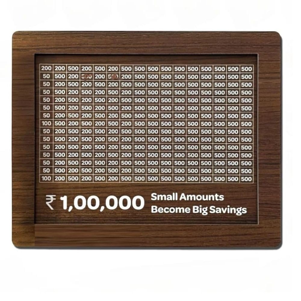 Kidi Bank for Money 100000 Saving Box – Multicolour Piggy Bank with Lock for Kids & Adults | Smart Plastic Gulak for 1 Lakh+ Rupees | Coin & Cash Collector Safe Box | Trending Gift, Gullak, Hundial-image-18