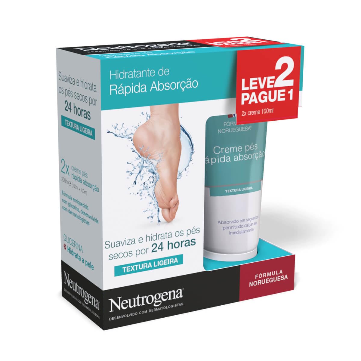Neutrogena Crema de Pies 2x100mL
