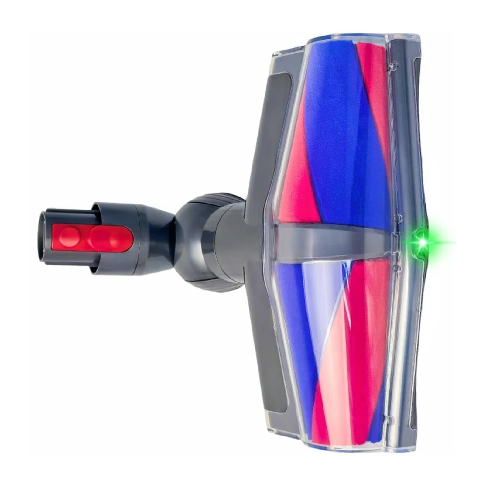 Compatible Con Aspiradora Dyson V15 V11 V10 G5 V8 V7, Boquilla De Suelo Con Rodillo Suave, Cepillo De Suelo De Terciopelo Suave De Doble Cono Con Luces(V7 SV11 V8 SV25)