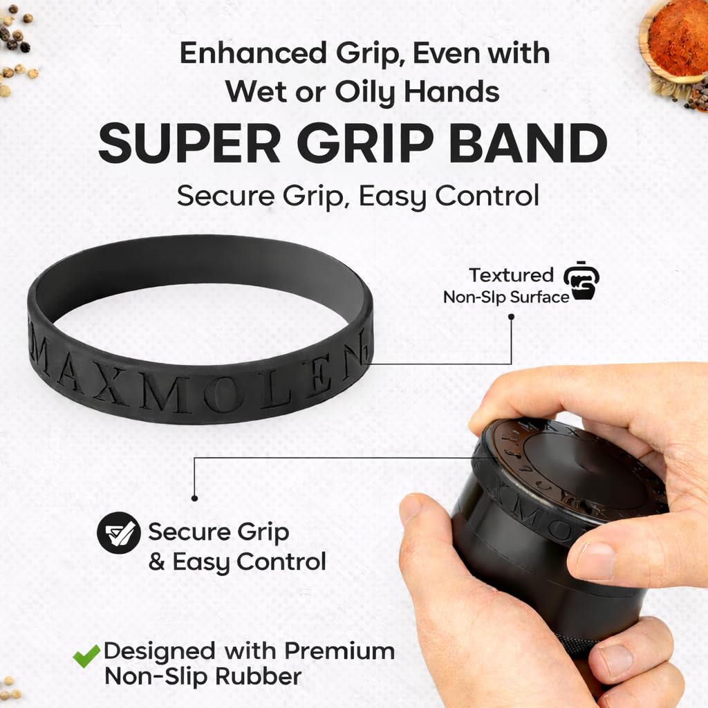 Gravend Spice Grinder - Fine & Coarse Grind -5