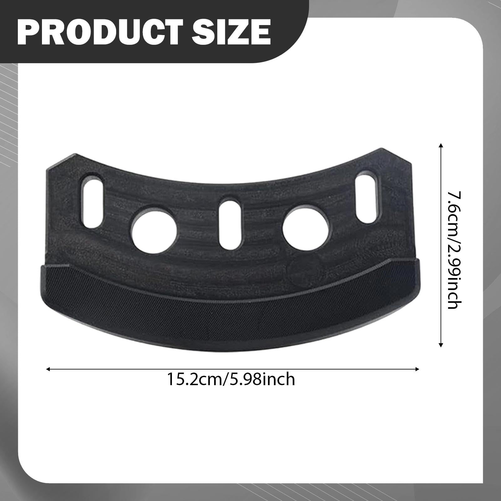 Patins de glissement pour souffleuse à neige M135188 Accessoire universel pour souffleuse à neige G110 M46530