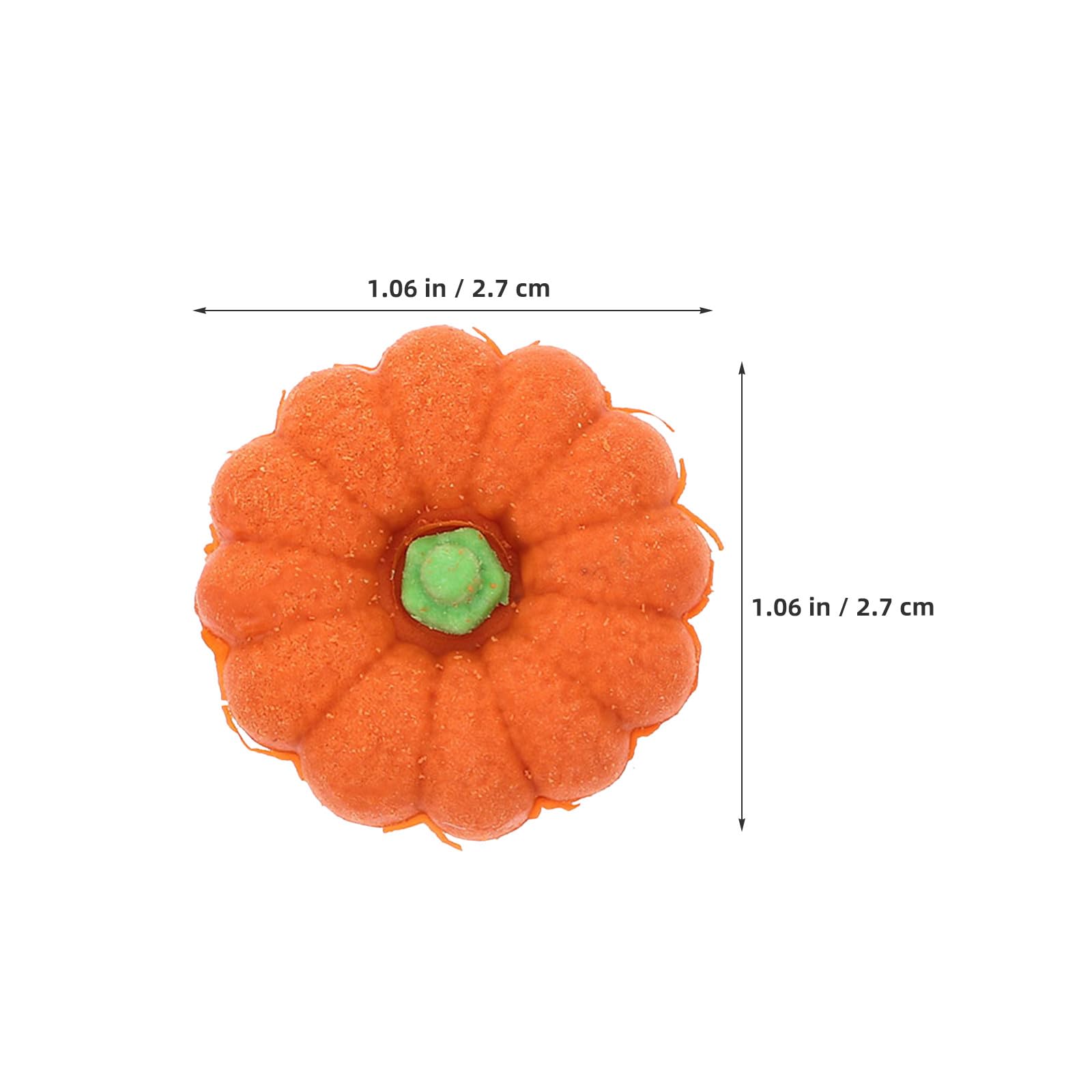 TOYANDONA 80 szt. gumki do ścierania na Halloween: mini gumki do ołówków idealne na nagrody w klasie, upominki na imprezy, wypełniacze do torebek z niespodziankami w pomarańczowym kolorze