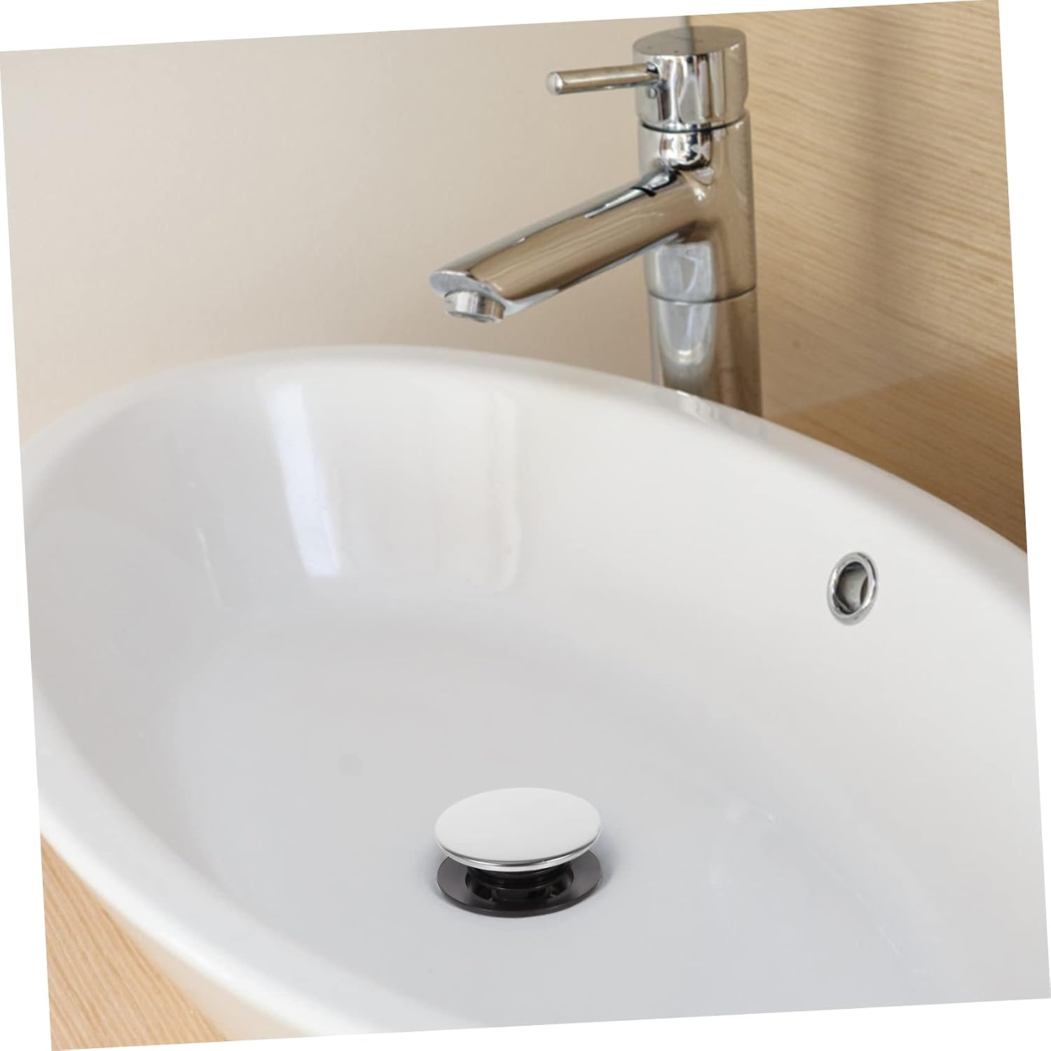 ORFOFE Bathroom Sink Stopper Pop-up Drain Assembly Fast Drainage Sturdy Modern Finish Prevent Clogs