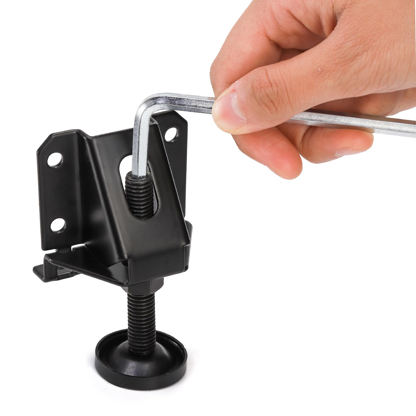 Mezchi 8 Pack Heavy Duty Leveling Feet, Adjustable Furniture Leg Leveler with Screws - Image 4