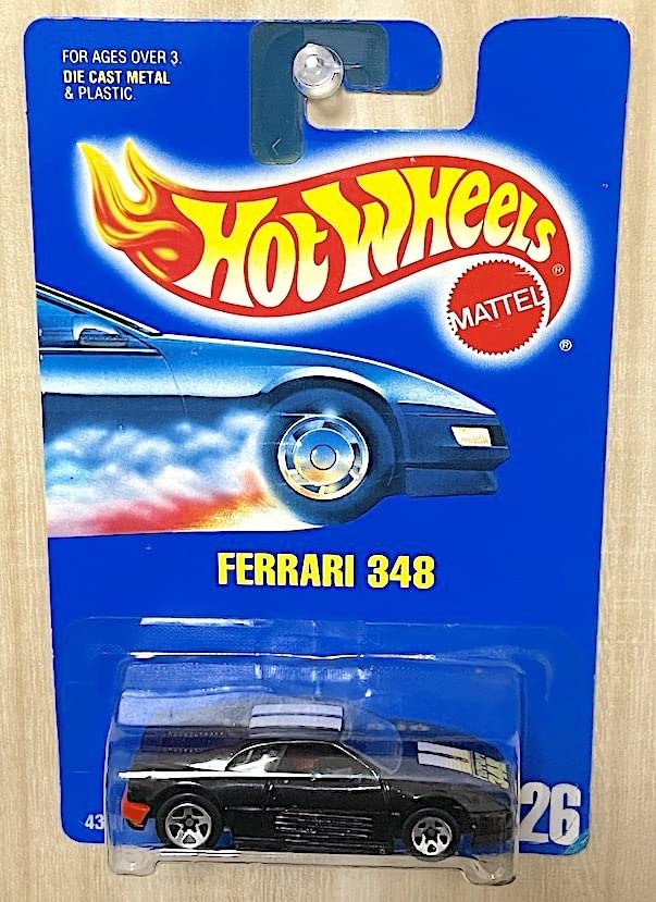Amazon.co.jp: 1992 ホットウィール ブルーカード フェラーリ 348