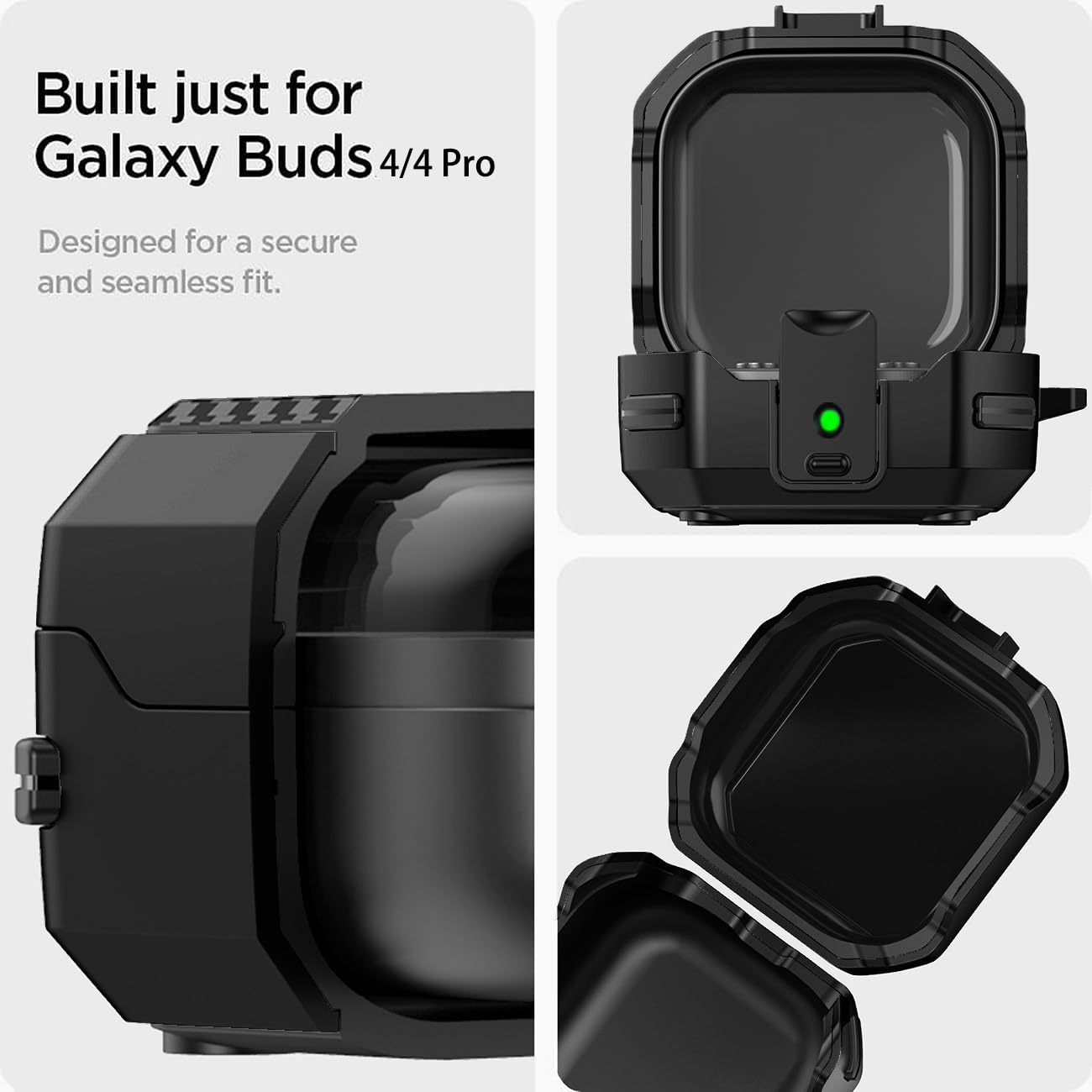 Amazon.com: Galaxy Buds 4 Pro/Buds4 Case Cover with Secure Lock