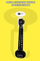 Vista 7 de OmniShaver Mango extensor, afeitadora de cuerpo completo para hombres y mujeres con soporte de extensión de 20 pulgadas, ajustable y plegable, Rosa