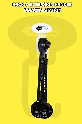 Miniatura 7 de OmniShaver Mango extensor, afeitadora de cuerpo completo para hombres y mujeres con soporte de extensión de 20 pulgadas, ajustable y plegable,