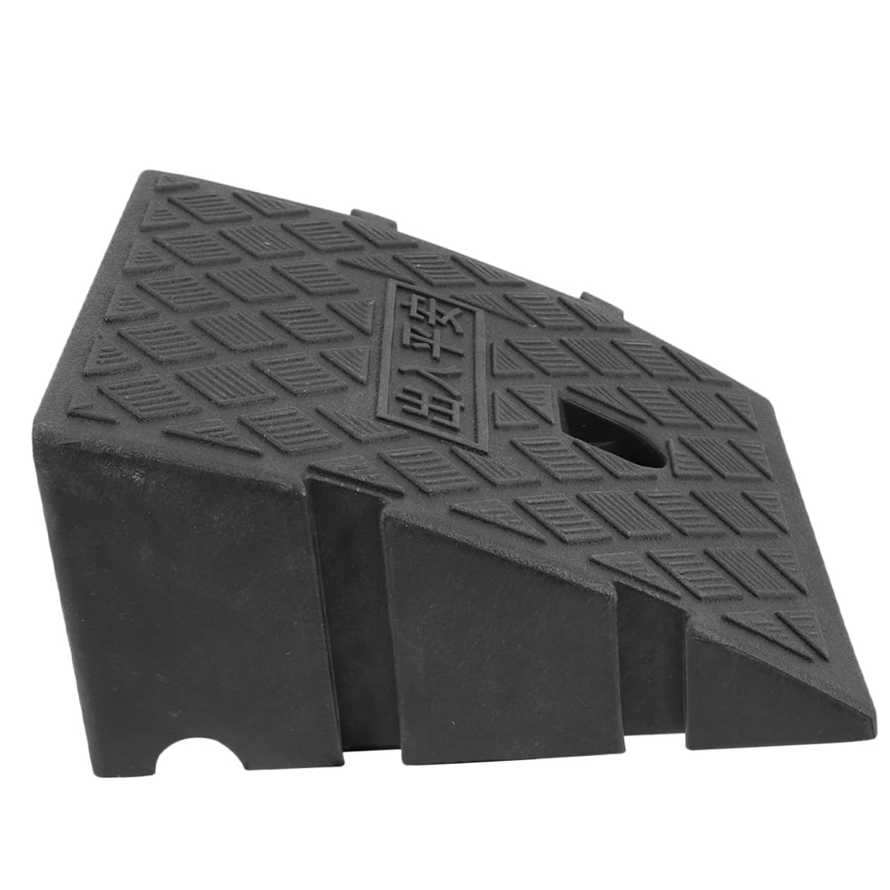 Rampe de trottoir portable en plastique léger pour fauteuil roulant et moto