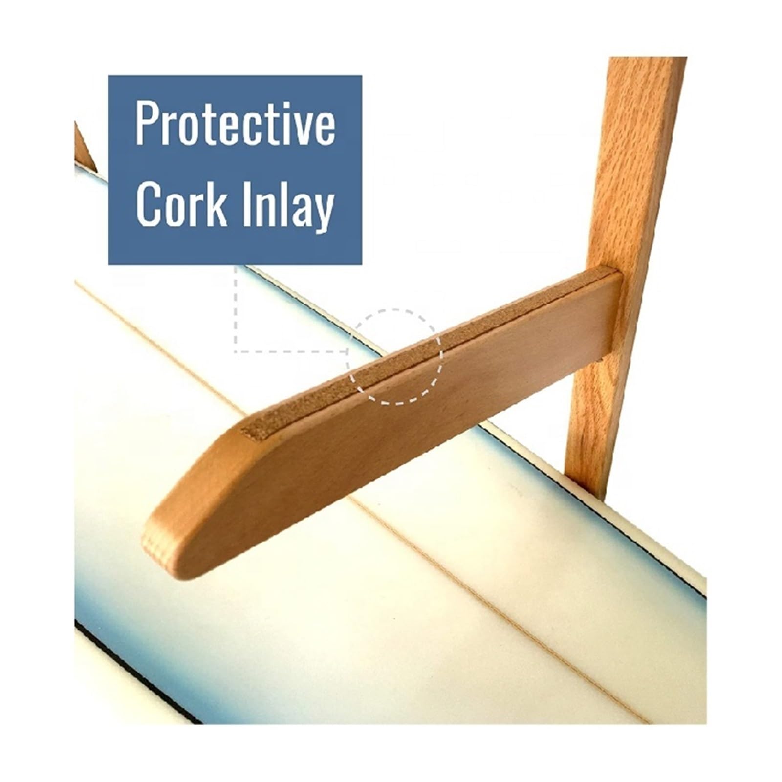 Soporte for exhibir Tablas de Surf en la Pared con Capacidad for 3 Tablas de Surf. para Tablas de Surf