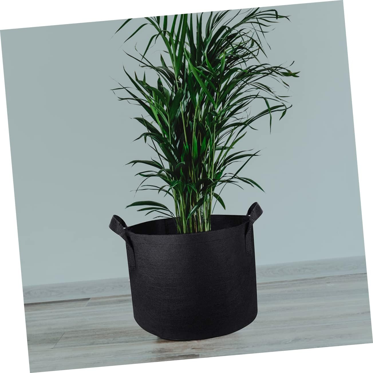 Mipcase 9pcs Planting Bags Non-Woven Grow Pouch for Use for Vegetables Flowers and Black