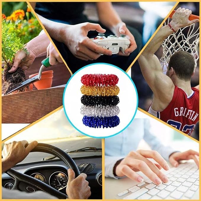 Image of Electric Vibrating acupressure Massager & Hair brush, For Scalp & Head Massage, Helps In Blood Circulation Pack of 1(Black)