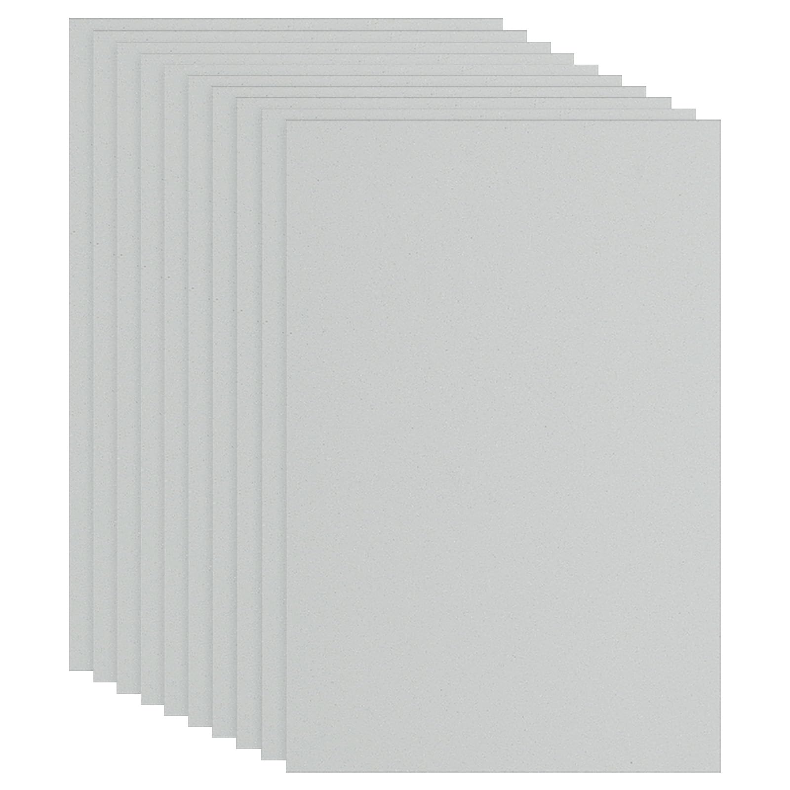 PATIKIL 10 Pcs Gray EVA Foam Sheet, 12 x 8 Inch 2mm Thick Foam Sheets for Crafts DIY Project 30 x 20cm