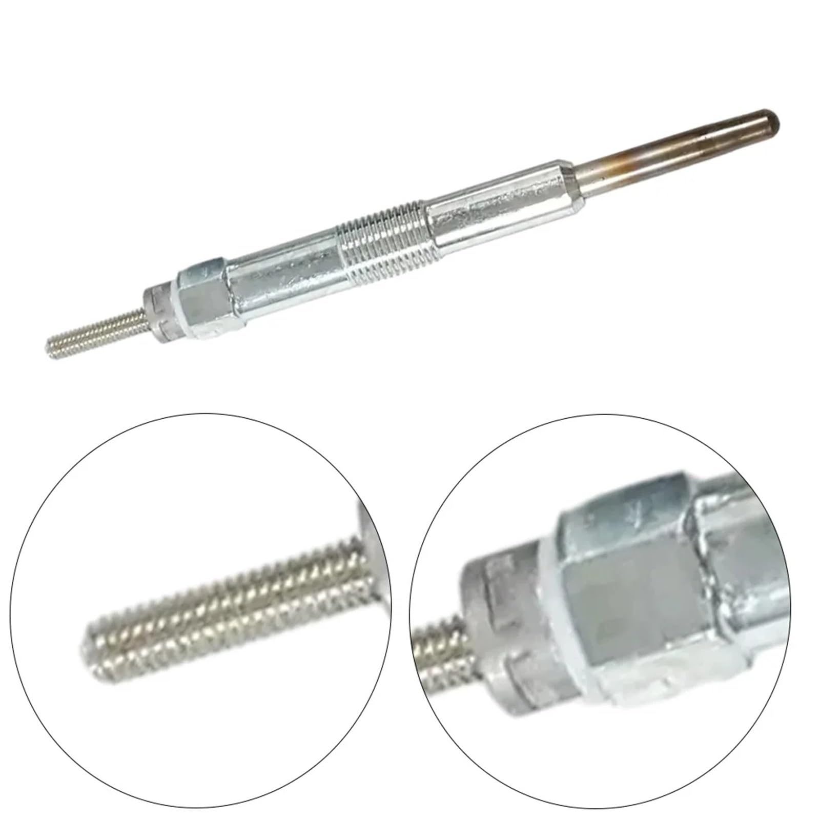 Bujía precalentamiento Compatible con Kia Para Carens II Para Cerato Sedan 2004 2005 2006 2007 2008 2009 2010 2011 bujía incandescente auxiliar 3671027000