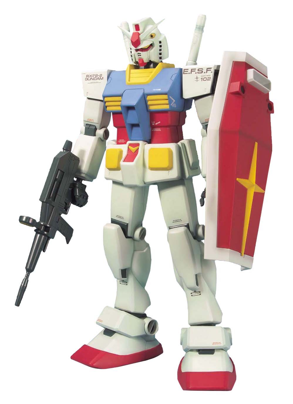 Amazon.com: BANDAI Hobby RX-78-2 Gundam Anime Color Ver 20th Ann 