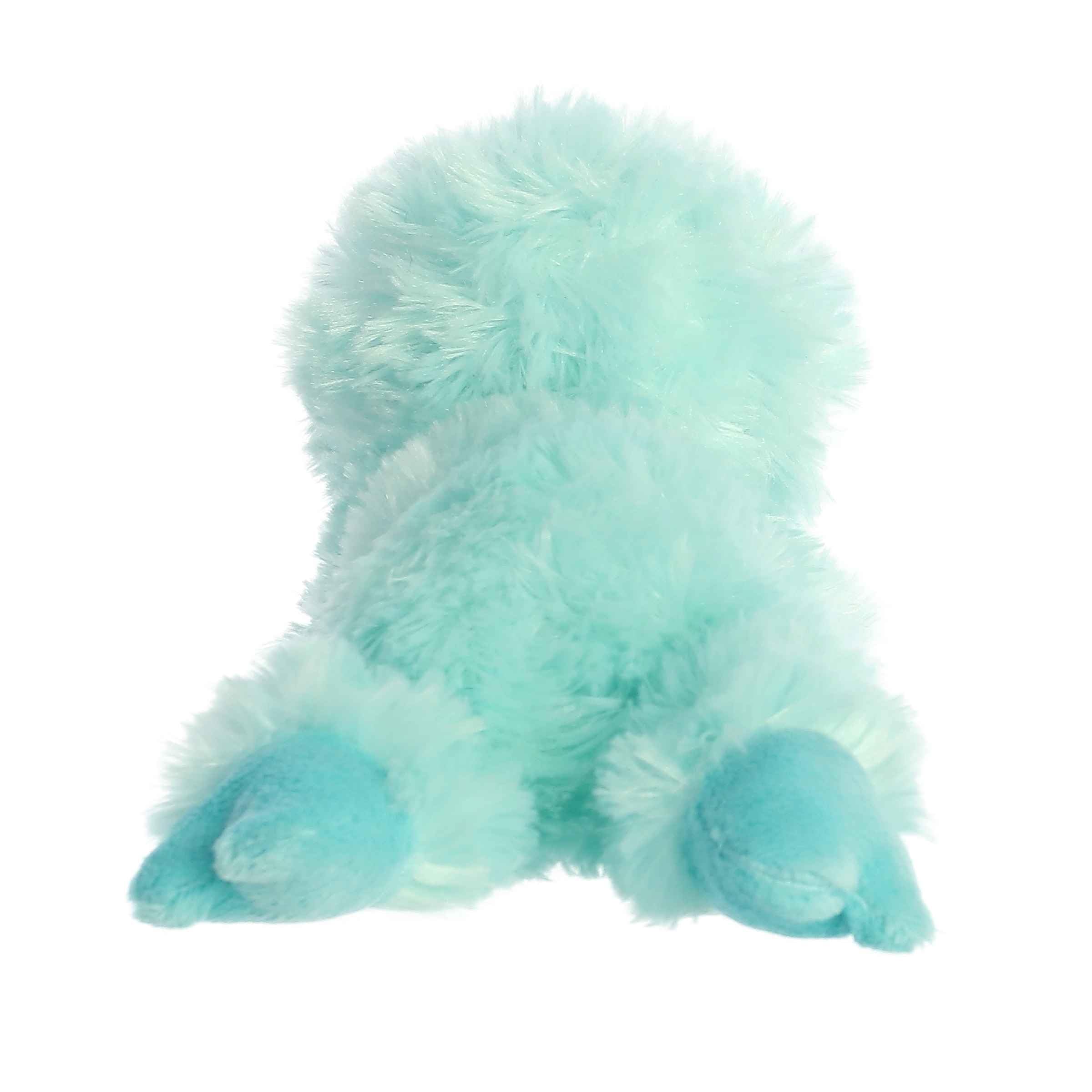 Aurora(r) Adorable Mini Flopsie(tm) Minty Sloth(tm) Stuffed Animal - Playful Ease - Timeless Companions - Blue 8 Inches - Image 6