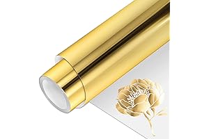 VINYL FROG Metallic Gold Heat Transfer Vinyl Roll 12x5ft