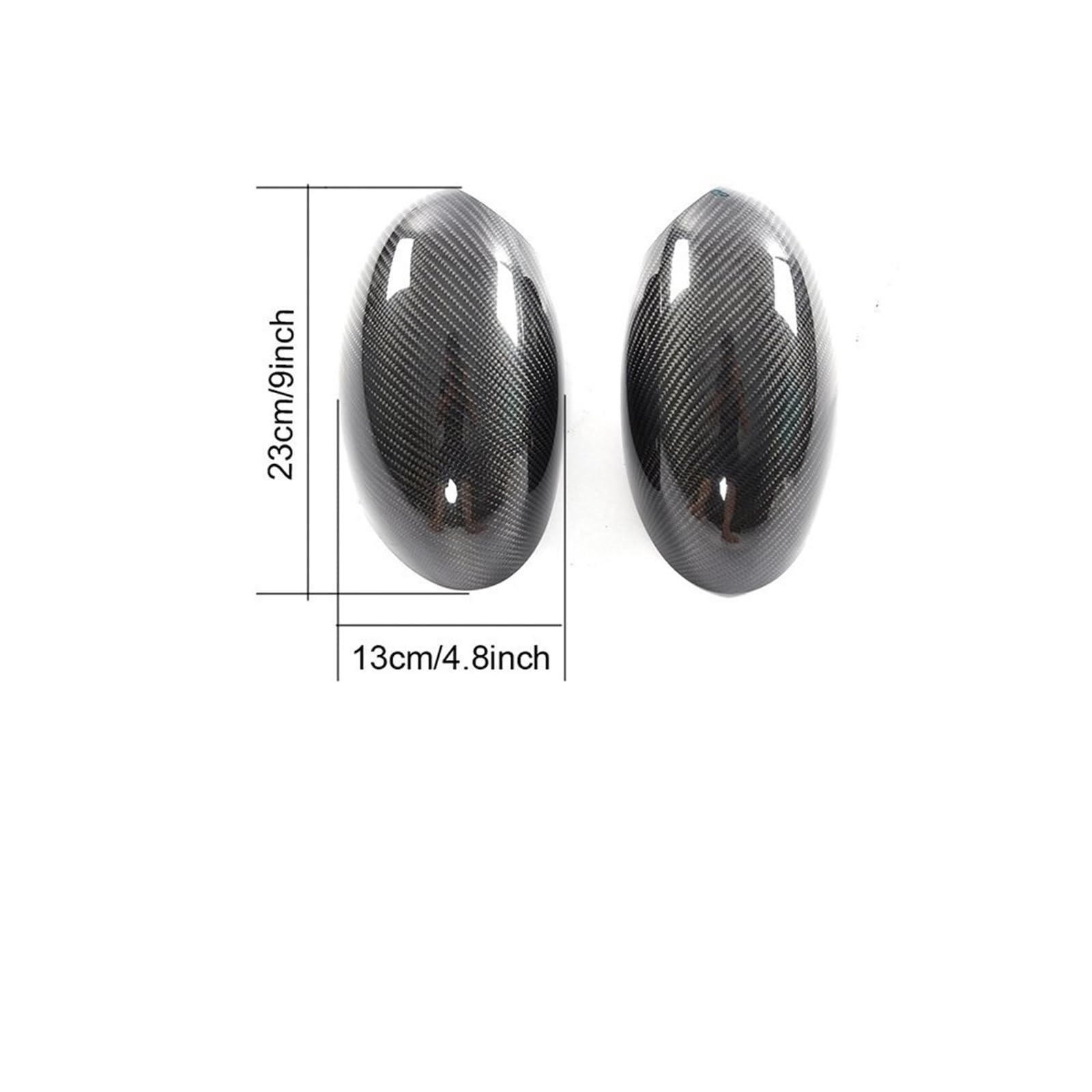 Copertura dello specchietto retrovisore della portiera dell'auto Per BMW Per Mini Per Cooper R56 Per Solo 2007-2013 Copri specchietti laterali 2 pezzi retrovisori