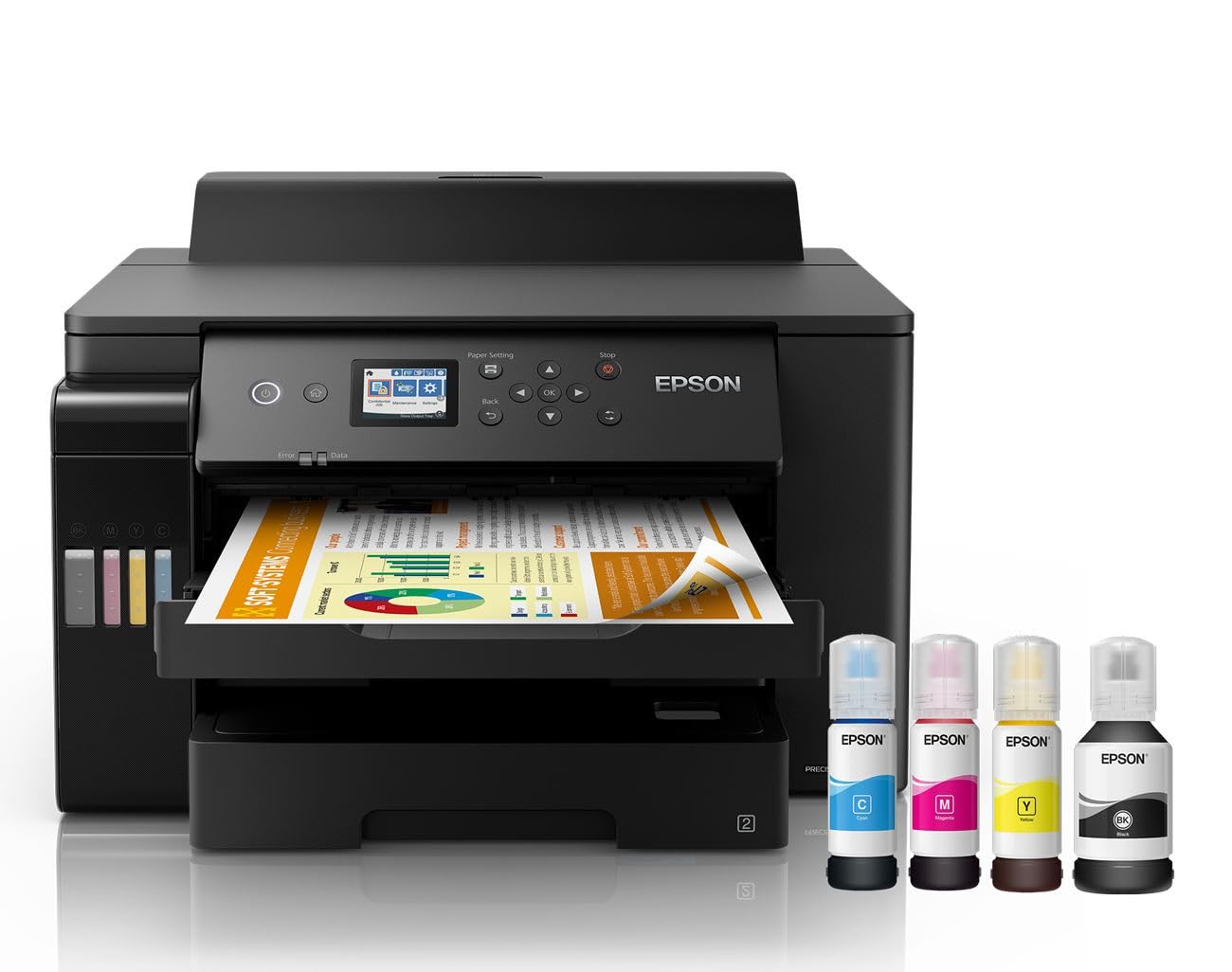 Epson EcoTank L1116 drukarka Atramentowa Kolor 4800 x 1200 DPI A3 WiFi