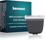 Body Hair Trimmer Men, kensen Electric Groin & Pubic Hair Trimmer, Manscape Rechargeable Body Groomer Private Parts, Waterproof Ball Shaver/Trimmer for Men, Wet & Dry with LED Light Body Shaver, Male Clippers