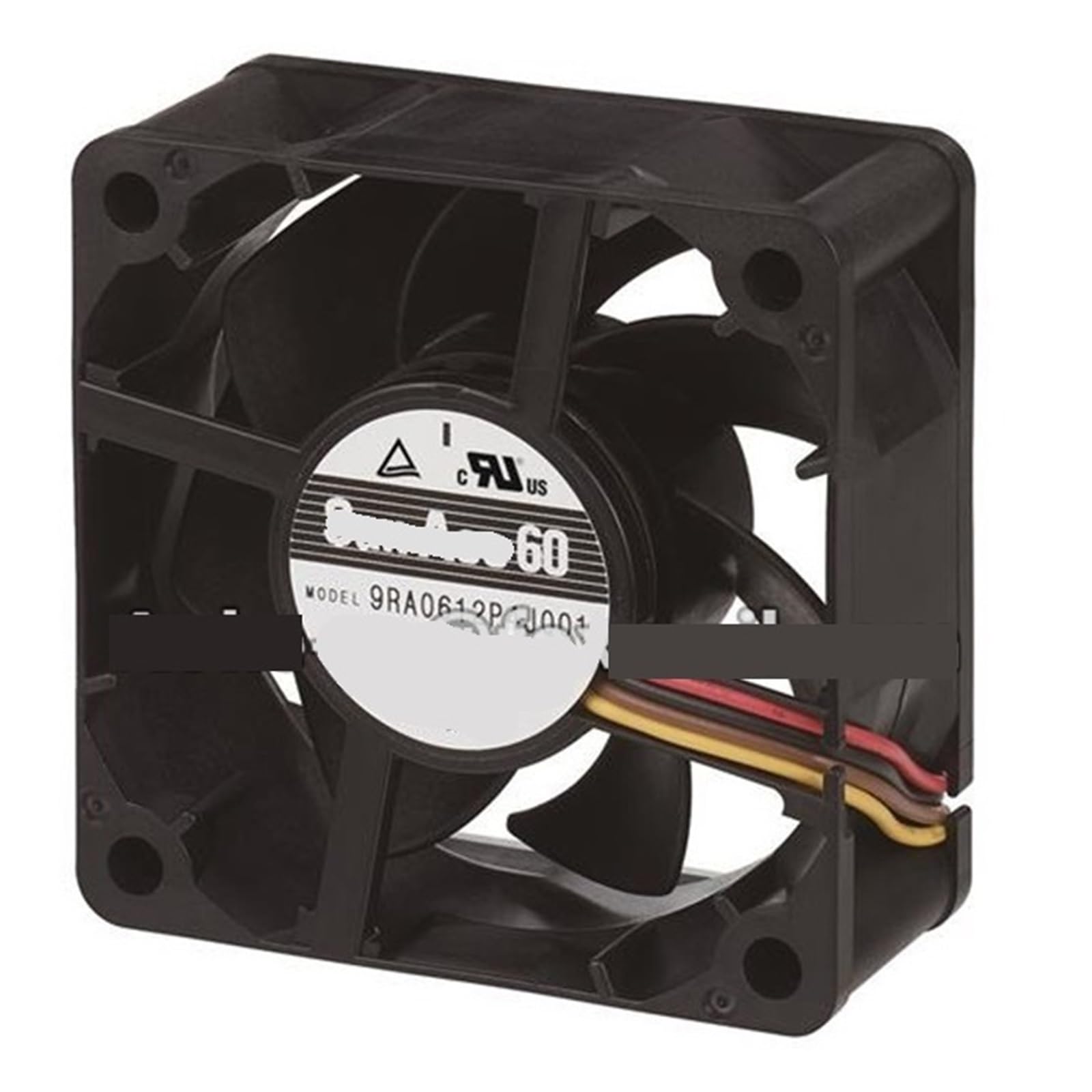 PEQYUACTE 9RA0624G4001 24VDC Fan 60X60X25mm 1.92W 3wire 5600RPM