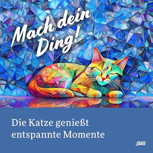 Salus - Krafttier Tee - Gelassene Katze - 1x 15 Filterbeutel (28,5 g) - minziger Kräutertee mi Ashwagandha - bio