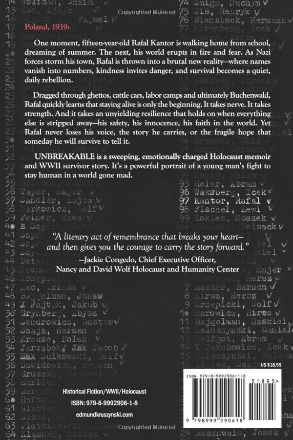 Unbreakable: The Remarkable True Story of a Holocaust Survivor's Six-Year Journey from Nazi Labor Camps to Buchenwald - Image 2