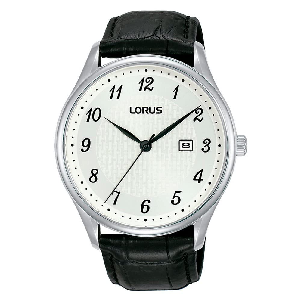 Lorus herenhorloge analoog kwarts horloge met siliconen armband RT349HX9