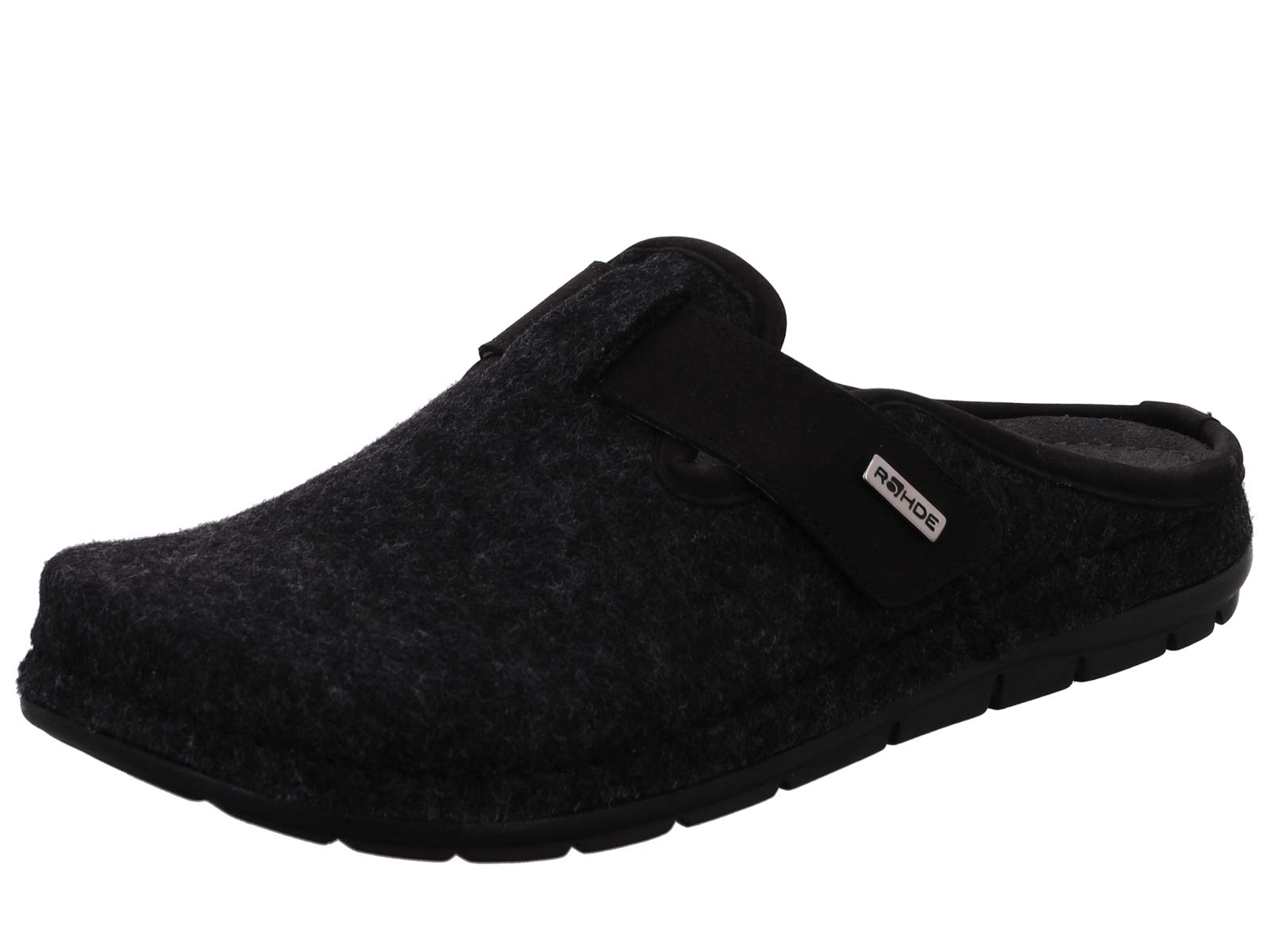 Rohde Men's Rodigo-h Slippers Black Size: 9 UK