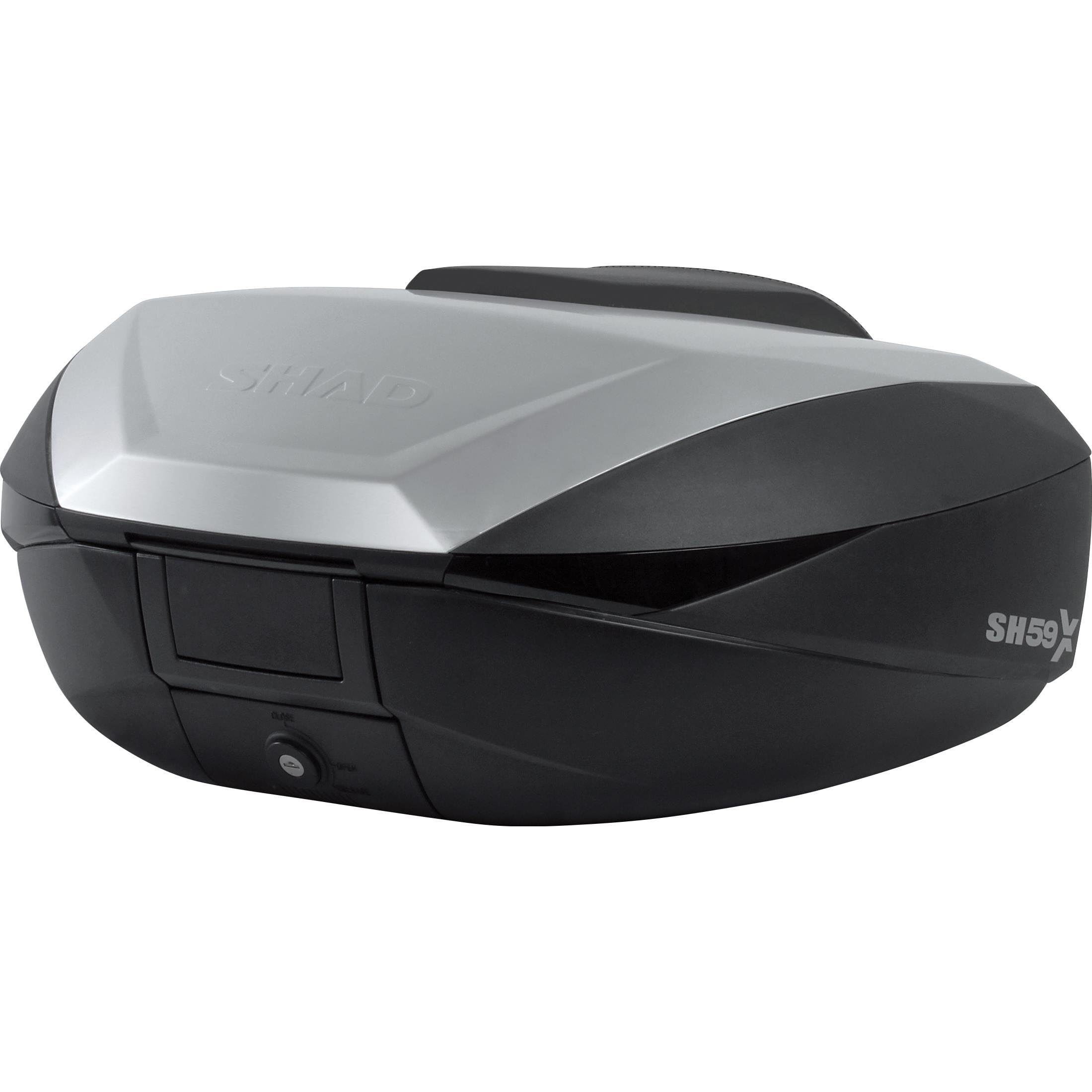 SHAD D0B59100 Koffer Top Case Expandable SH59X, Aluminium, Größe Normal