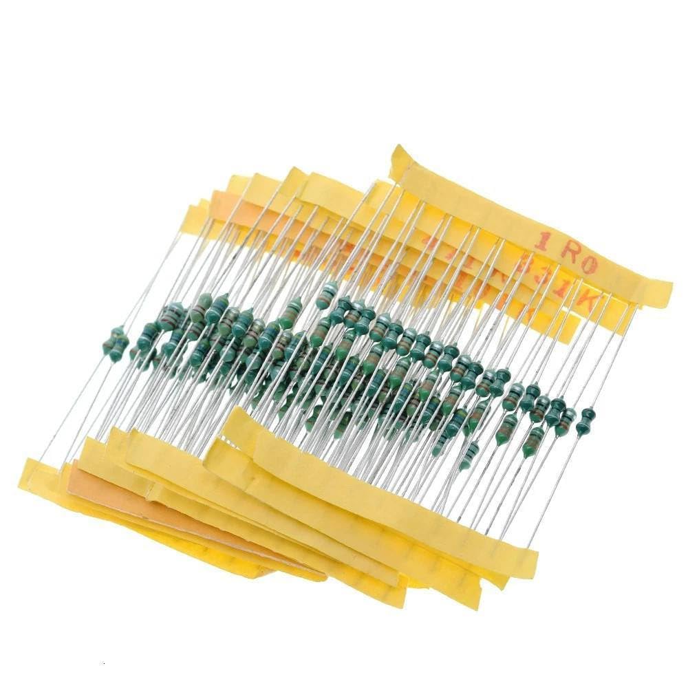 Generic 1/4W Inductor Assortment 0307 0.25W Color Ring Inductance Assortment 1UH-470UH 14valuesX10pcs=140pcs Inductors Assorted Set Kit