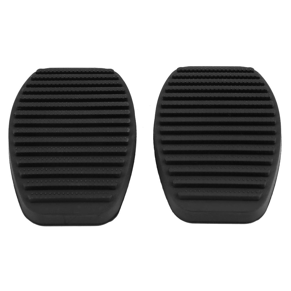 Qiilu Pedalbelag, Gummi Pedalgummi 1 Paar Auto Bremse Kupplung Pedal Gummi Pad für Palio 7568442 Auto & Motorrad